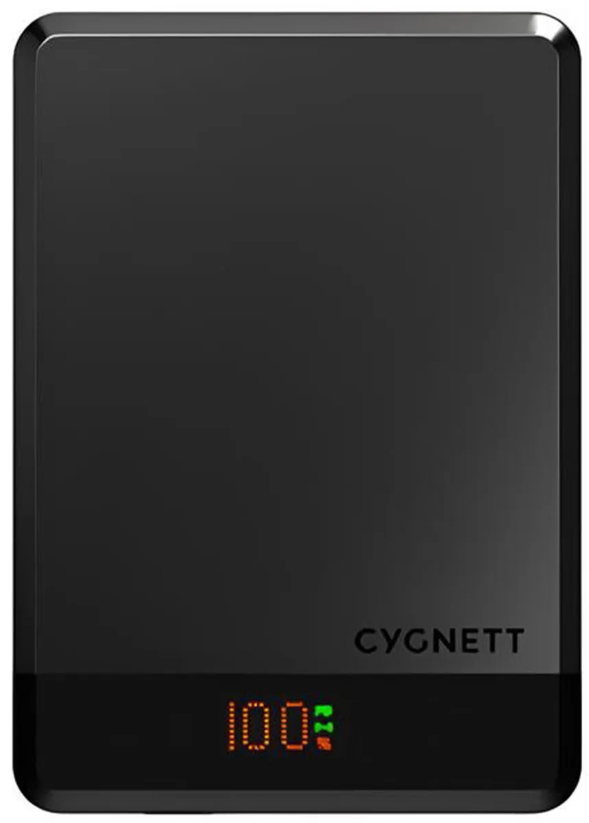 Cygnett MagSlim 10.000mAh Powerbank CY5278PBCHE - 20W - Zwart - afbeelding 6 van 6