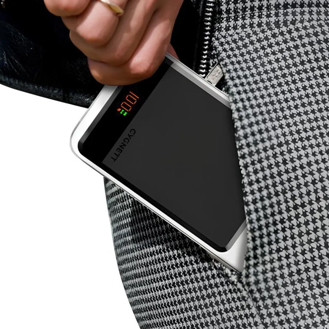 Cygnett MagSlim 10.000mAh Powerbank CY5278PBCHE - 20W - Zwart