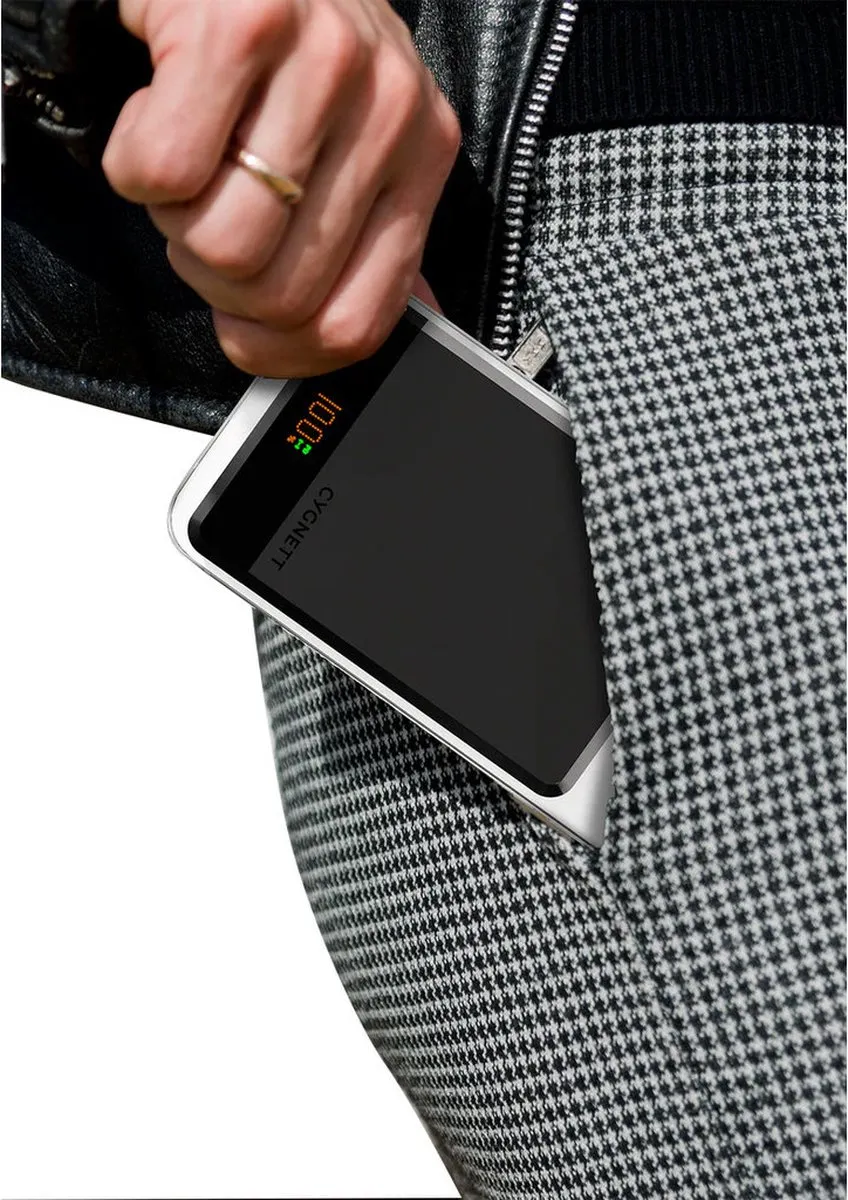 Cygnett MagSlim 10.000mAh Powerbank CY5278PBCHE - 20W - Zwart