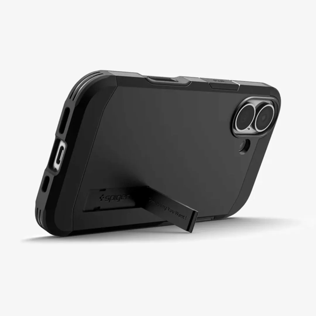 Spigen Tough Armor T MagSafe Hoesje - iPhone 17 - Zwart