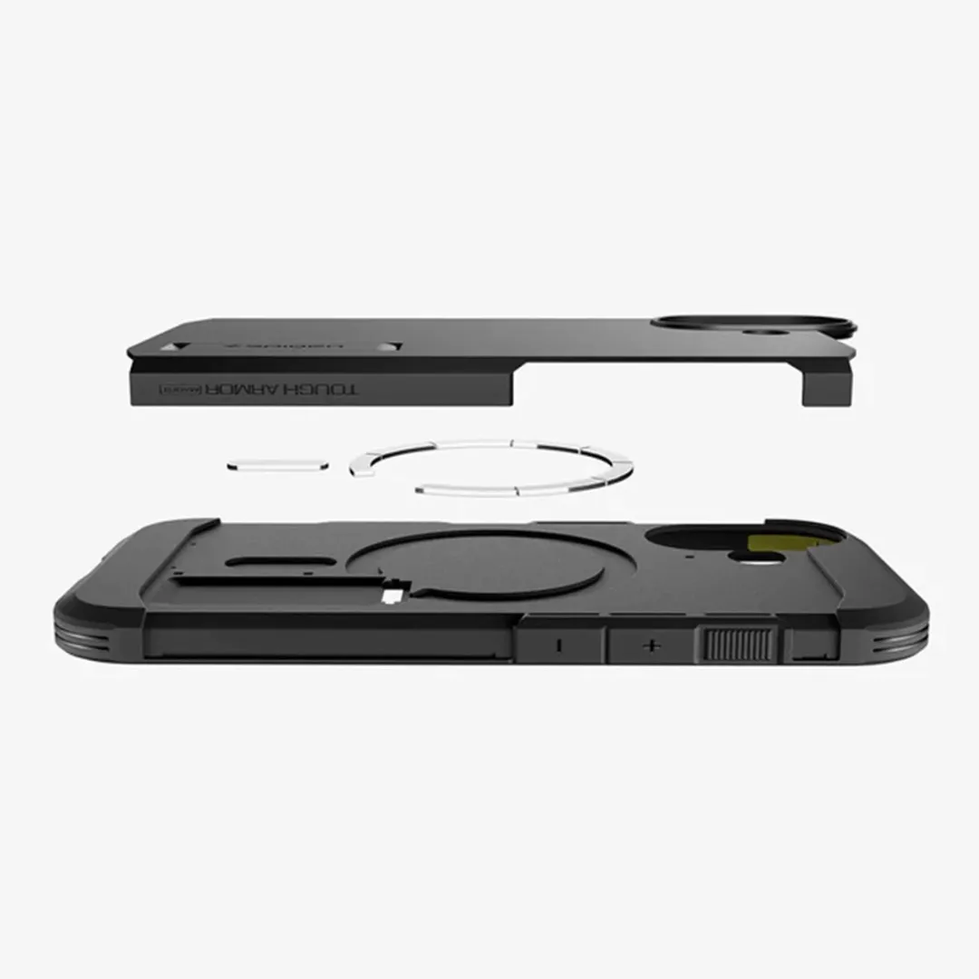 Spigen Tough Armor T MagSafe Hoesje - iPhone 17 - Zwart