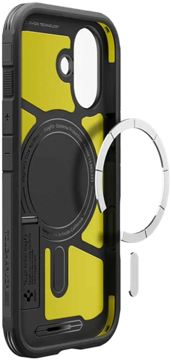 Spigen Tough Armor T MagSafe Hoesje - iPhone 17 - Zwart