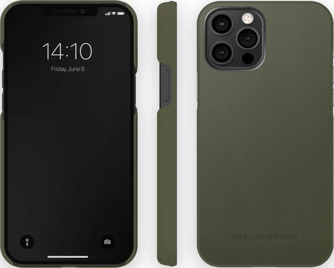 iDeal of Sweden Atelier Case iPhone 12 Pro Max Intense Khaki - IDACAW21-I2067-360