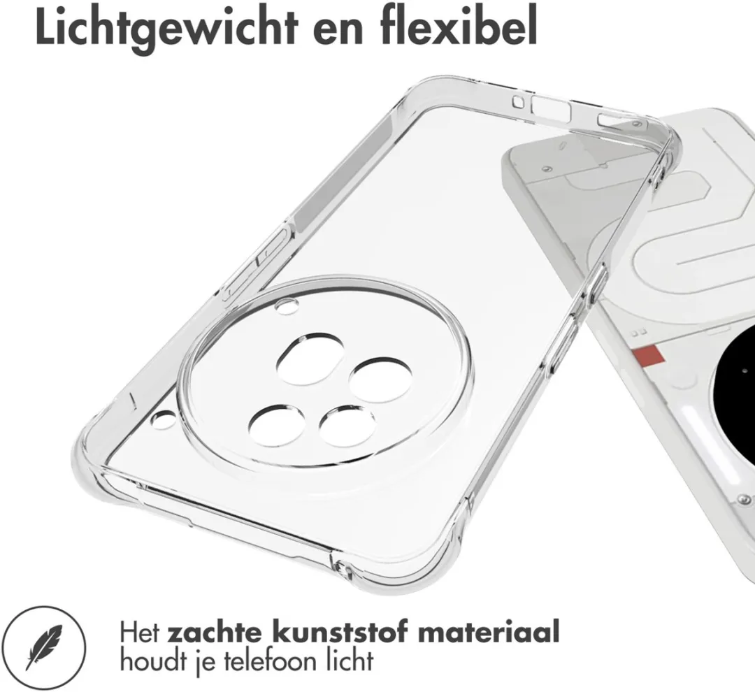 Imoshion Hoesje Nothing Phone (3a) Pro - Transparant
