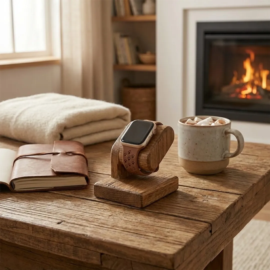 NUVEX Siliconen Horlogebandje Apple Watch - Bruin - One Size