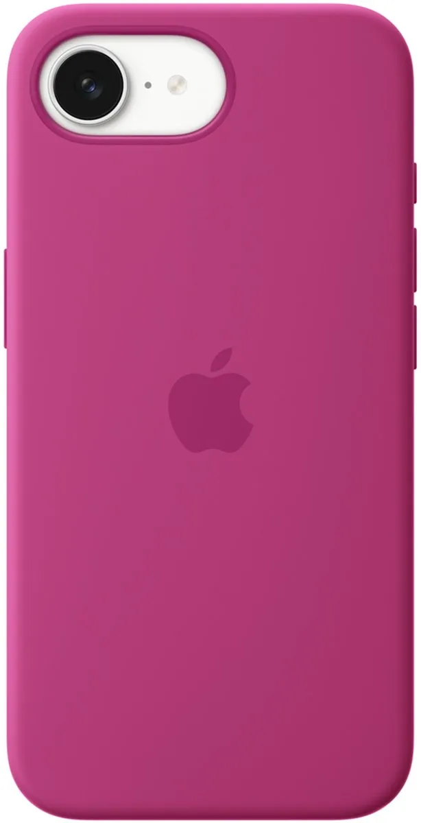 Apple iPhone 16e Siliconenhoesje Fuchsia MD3W4ZM/A