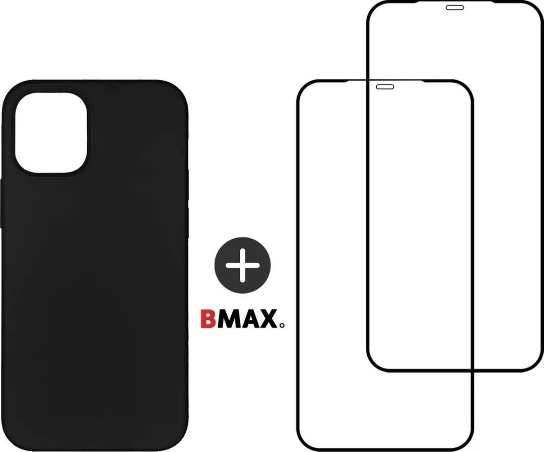 BMAX iPhone 12 Mini Telefoonhoesje Zwart