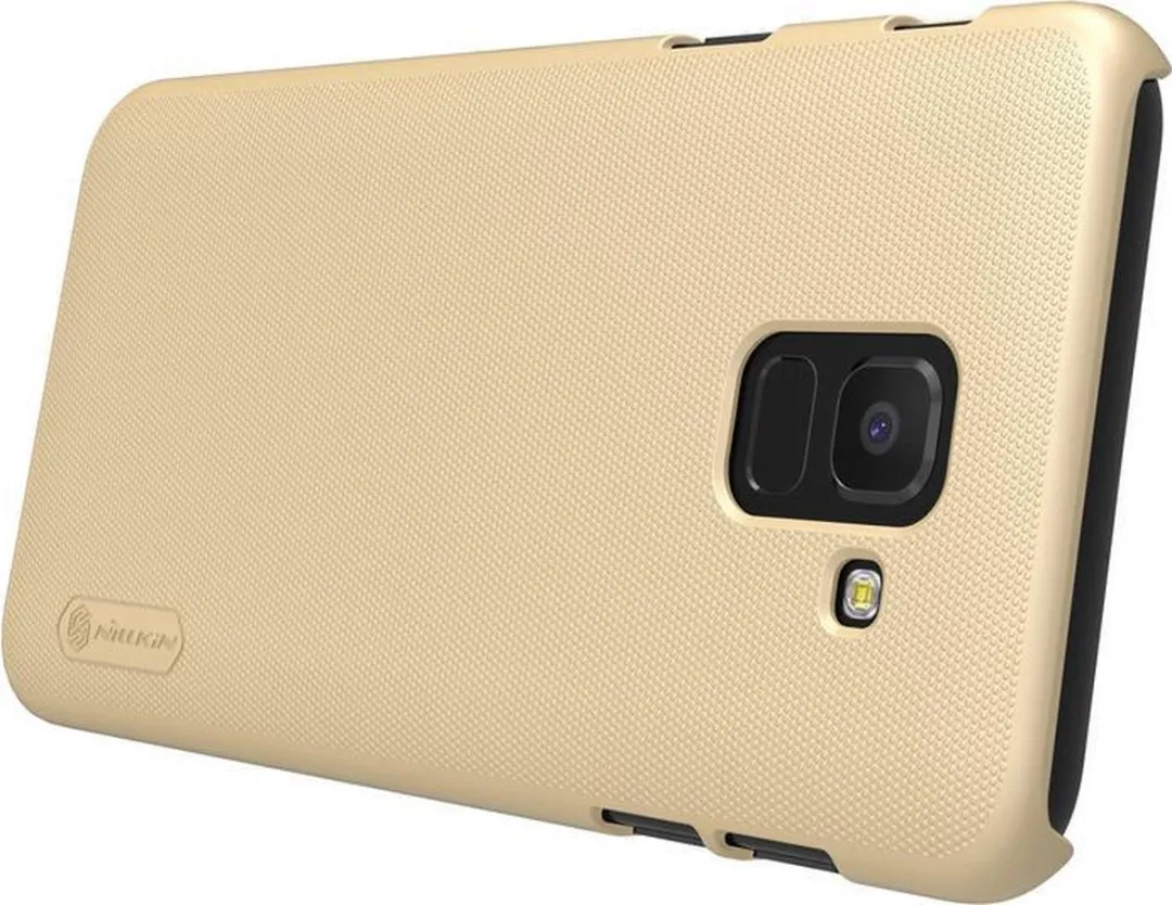 Nillkin Frosted Shield HardCase Samsung Galaxy J6 (2018) - Goud - afbeelding 5 van 6