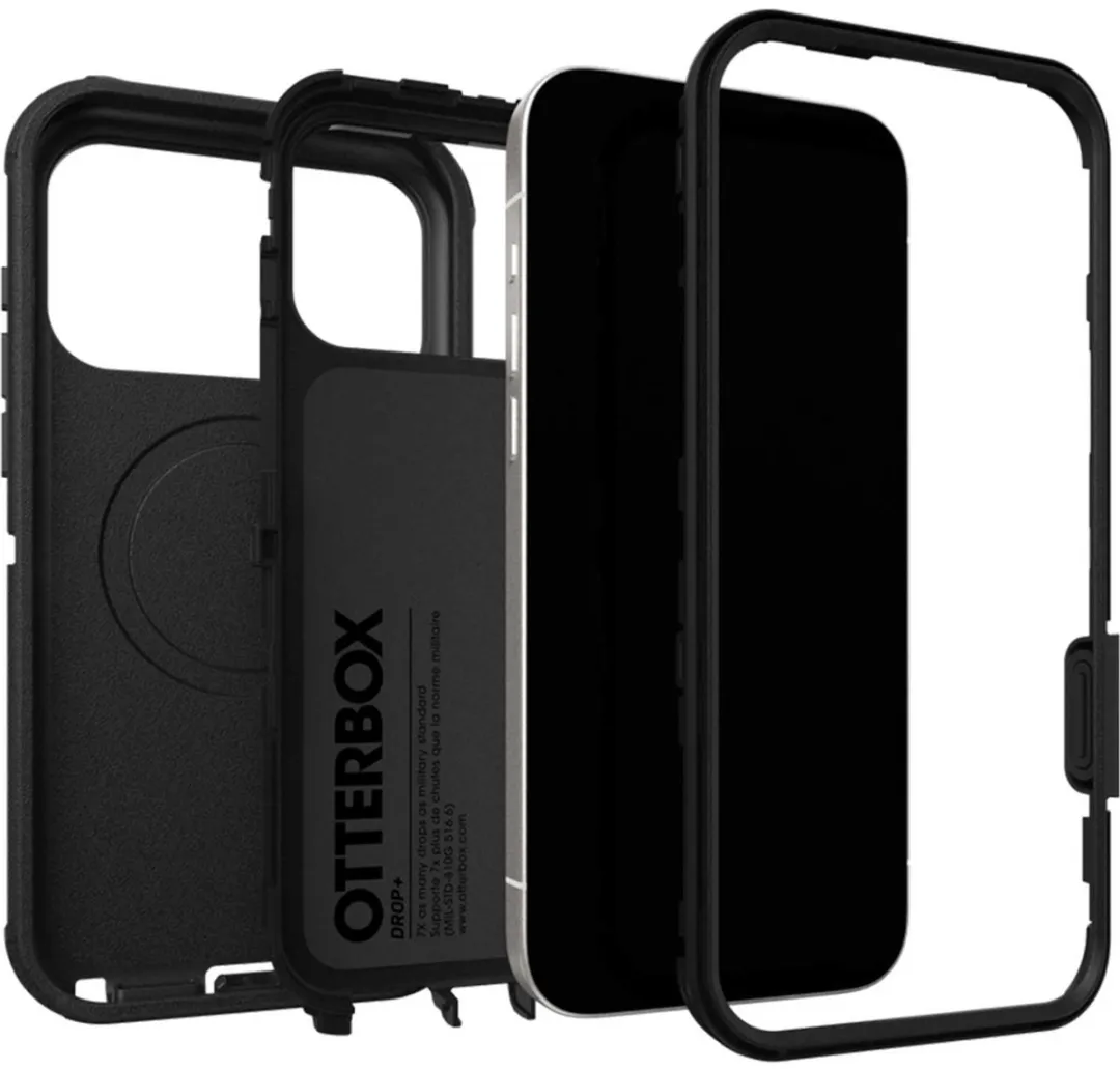 OtterBox Defender Pro 840434711482 iPhone 17 Pro Max Hoesje - Zwart