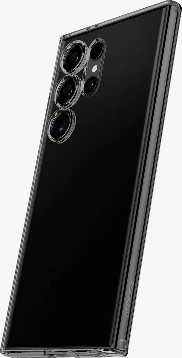 Spigen Liquid Crystal Hoesje ACS07284 - Samsung Galaxy S24 Ultra - Zwart