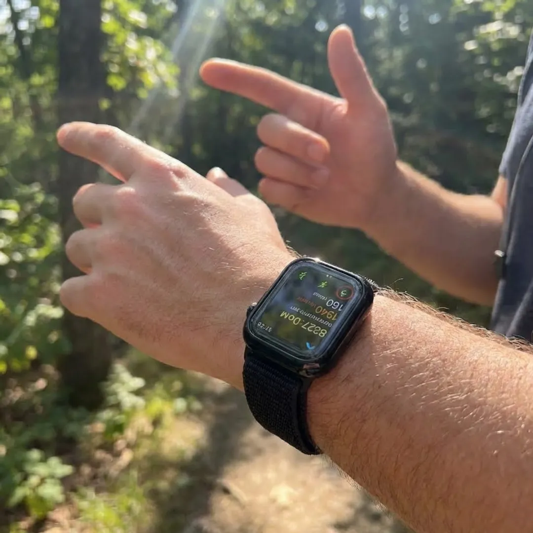 NUVEX Apple Watch Ultra 49mm Screenprotector - 4 Stuks