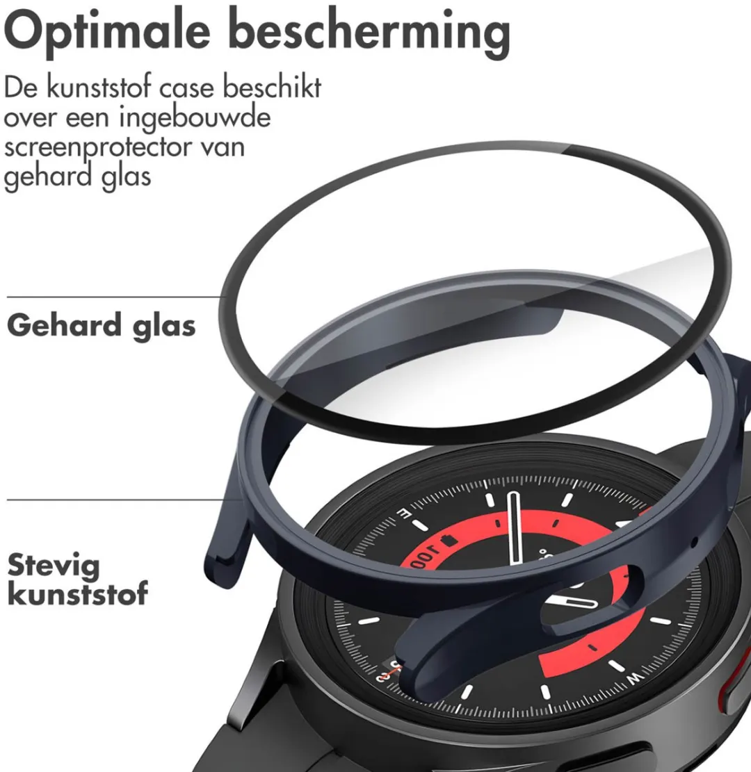 Imoshion Screen Protector Samsung Galaxy Watch 5 40mm - Donkerblauw