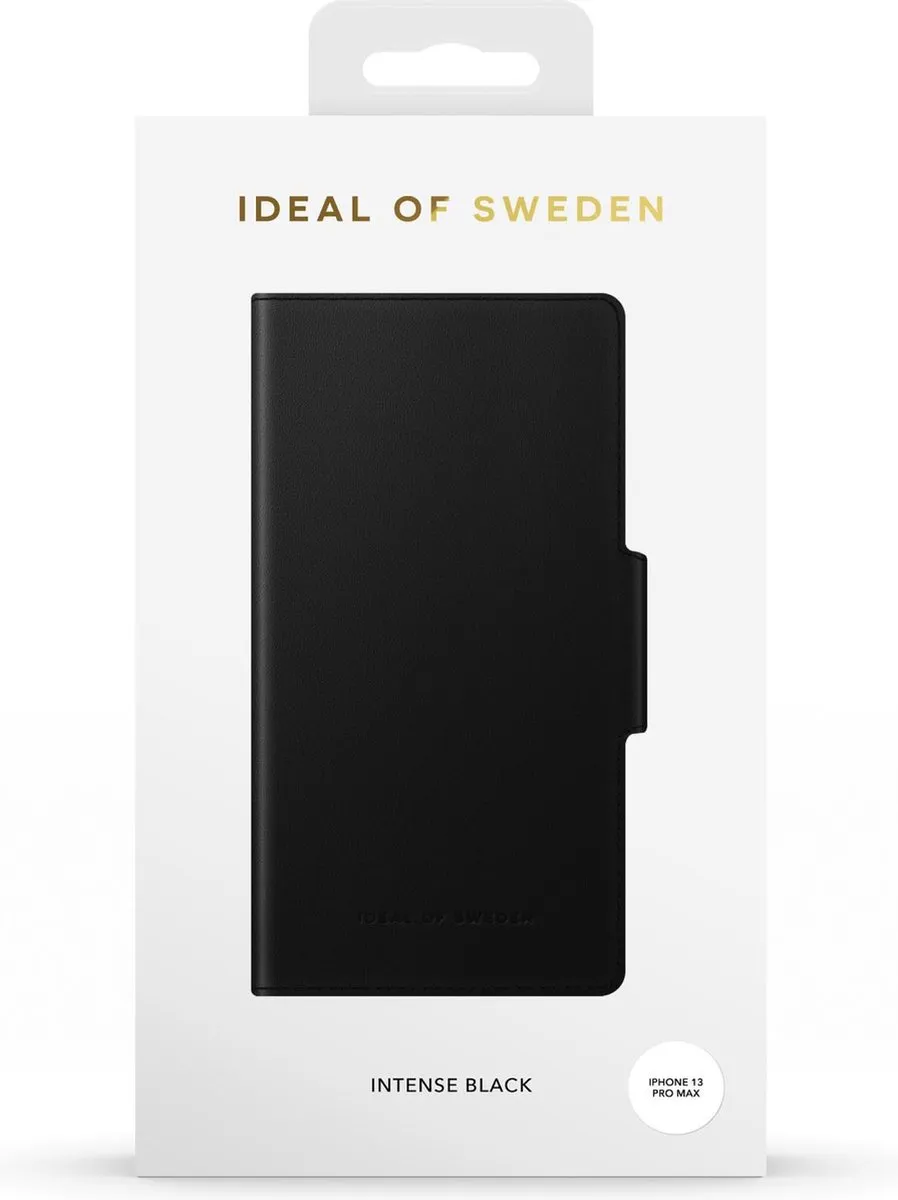 iDeal of Sweden Atelier Wallet iPhone 13 Pro Max Intense Black