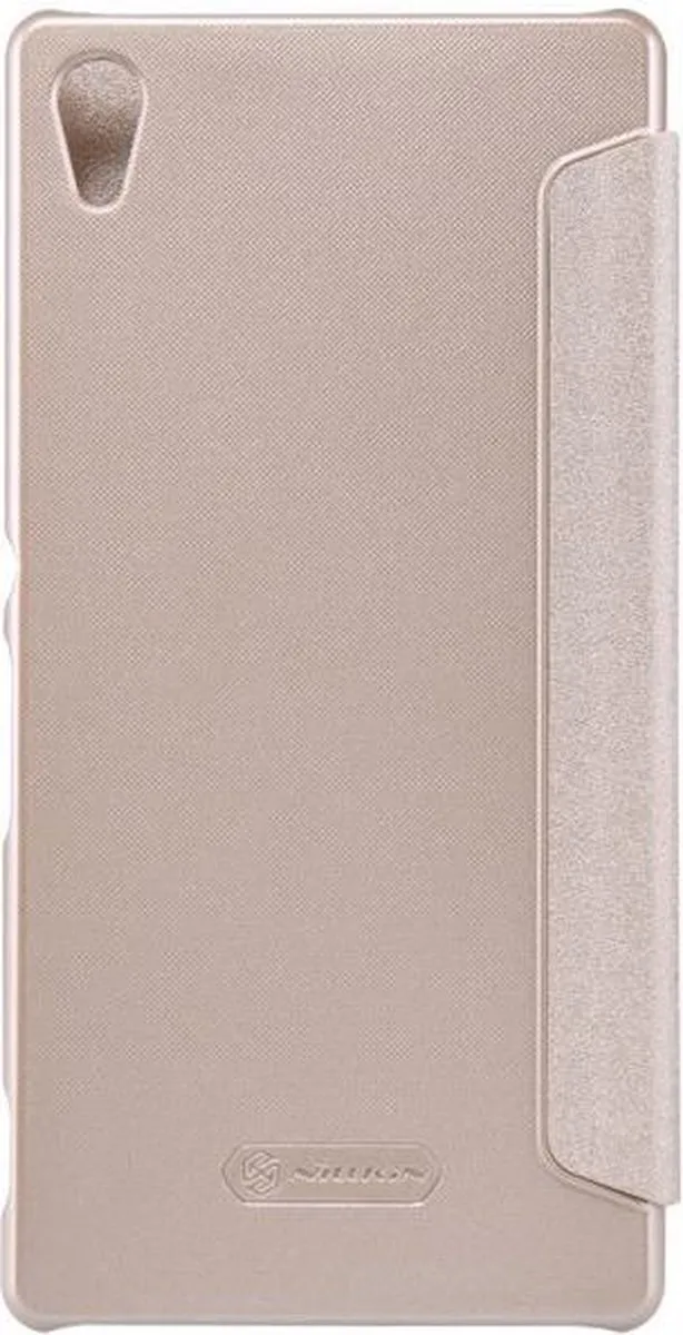 Nillkin Leather Case Sony Xperia Z3+ Sparkle Series - Goud - afbeelding 3 van 6