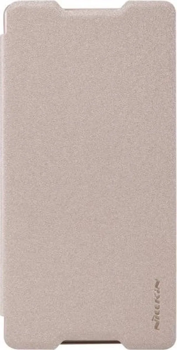 Nillkin Leather Case Sony Xperia Z3+ Sparkle Series - Goud - afbeelding 2 van 6