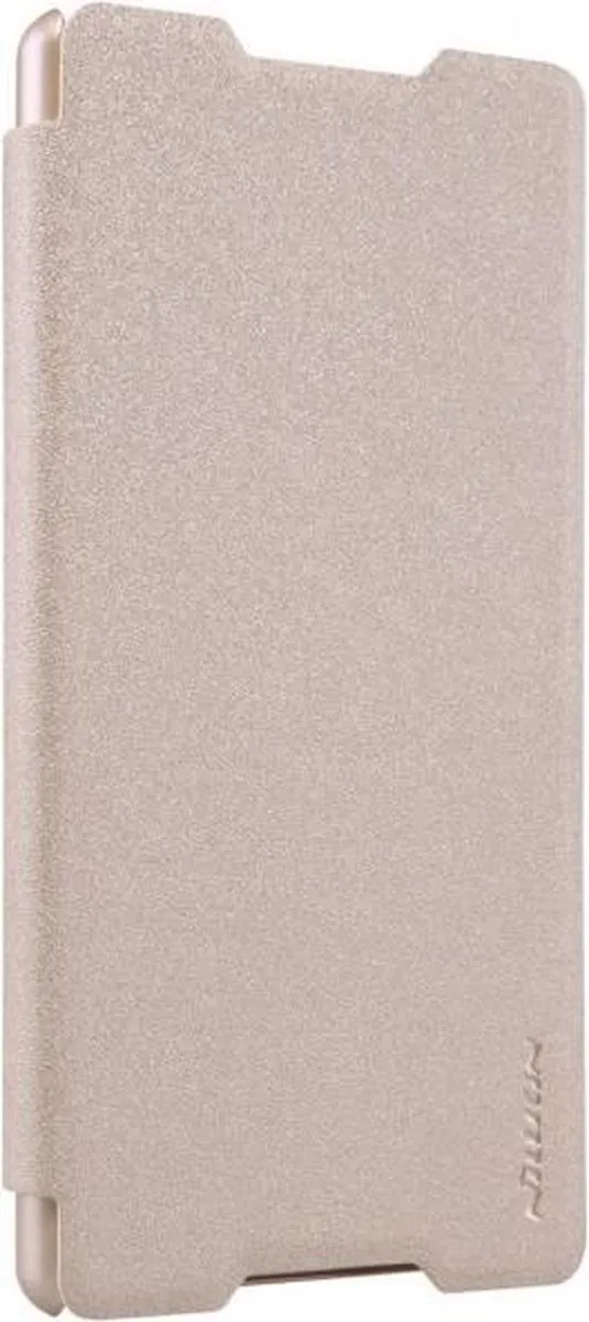 Nillkin Leather Case Sony Xperia Z3+ Sparkle Series - Goud - afbeelding 4 van 6