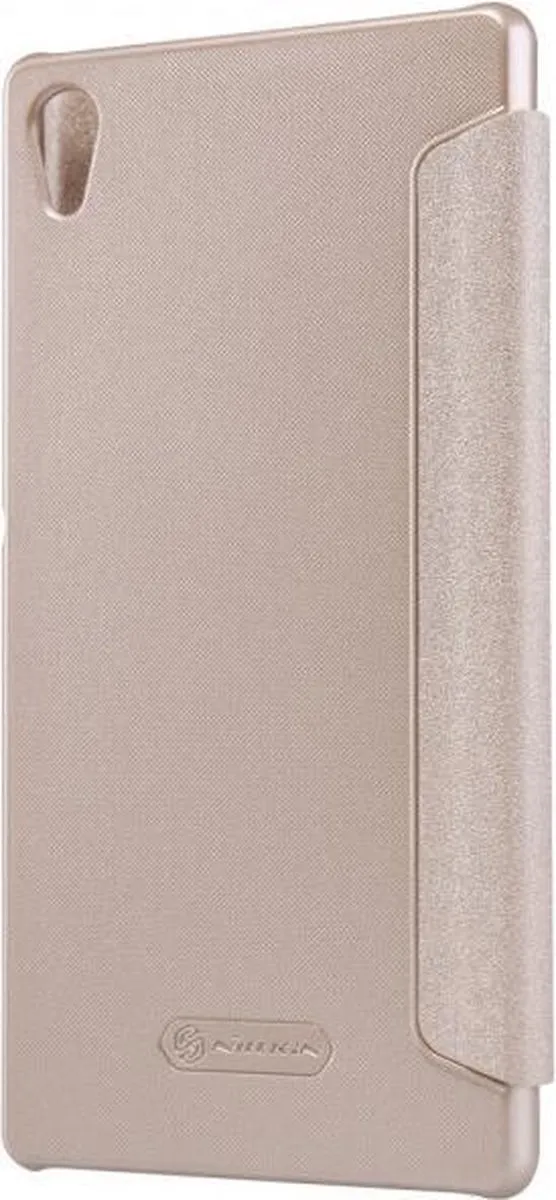 Nillkin Leather Case Sony Xperia Z3+ Sparkle Series - Goud - afbeelding 6 van 6