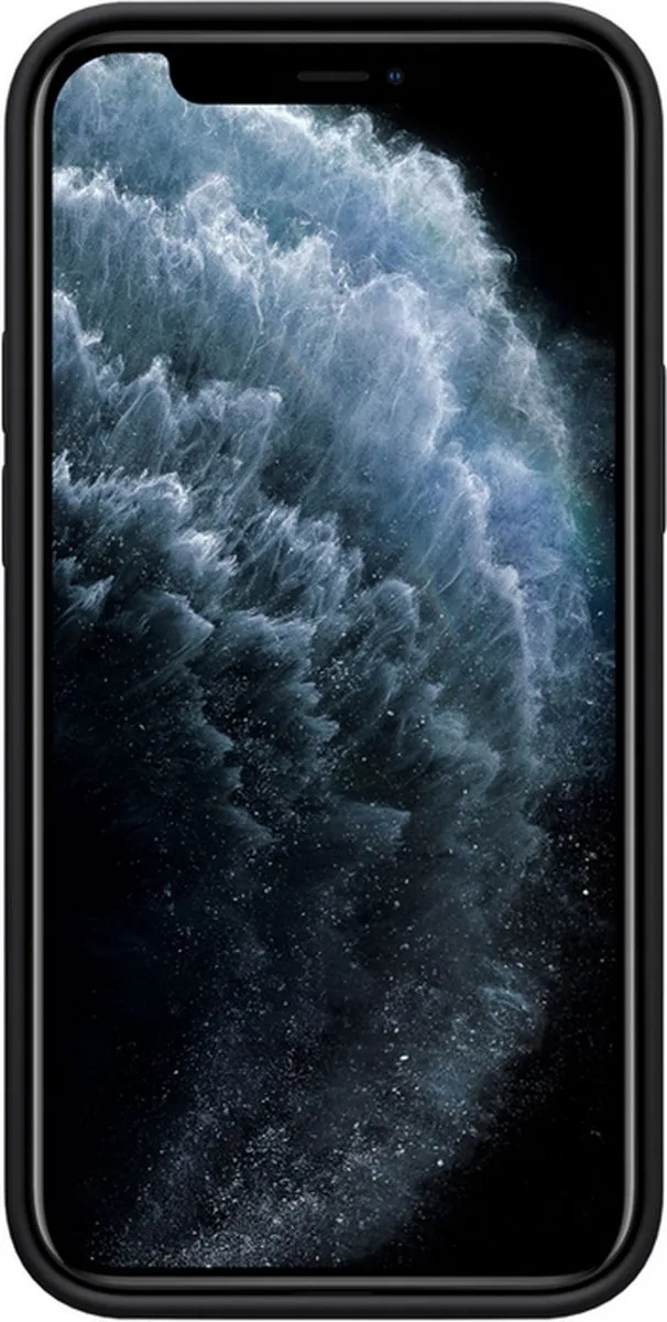 Nillkin Flex Silicone Back Case iPhone 12 Mini - Zwart - afbeelding 3 van 4