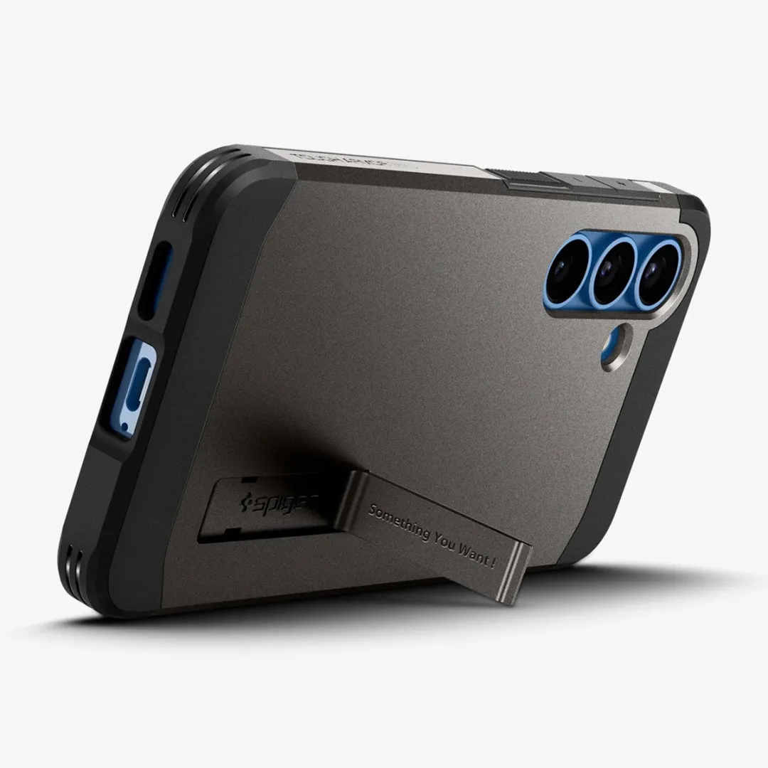 Spigen Tough Armor 13262 Hoesje - Samsung Galaxy S25 Plus - Gunmetal