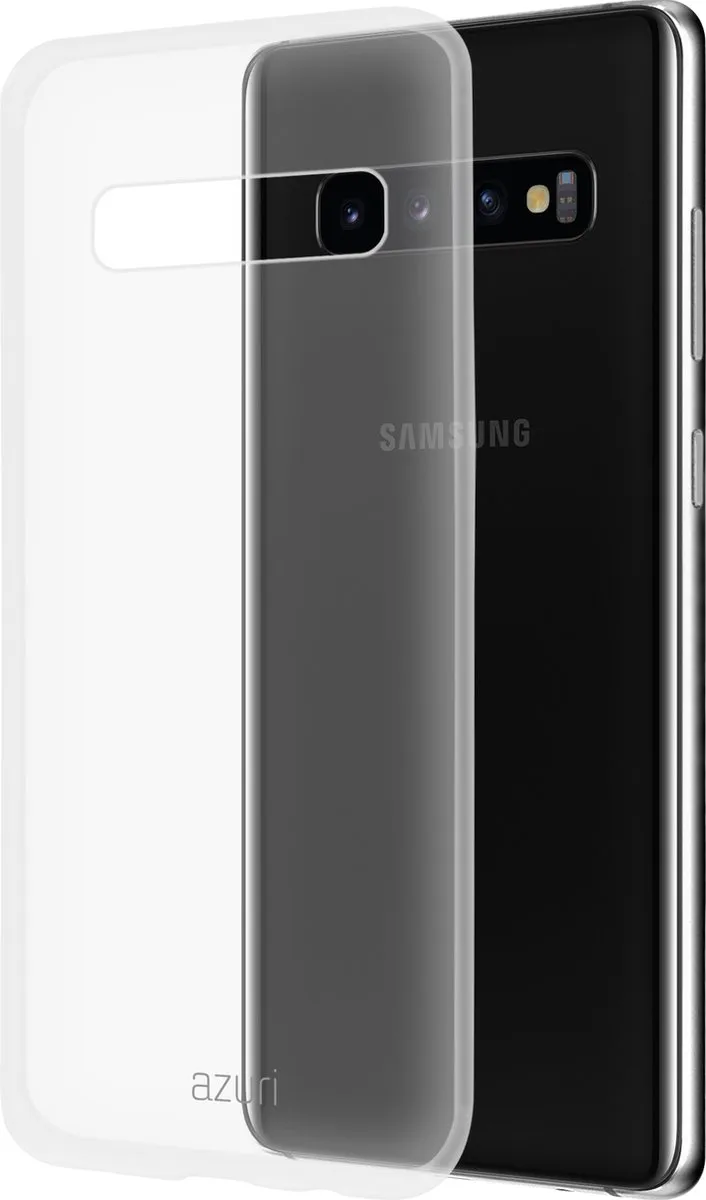 Azuri Samsung Galaxy S10 Hoesje AZTPUSAG973-TRA - Transparant
