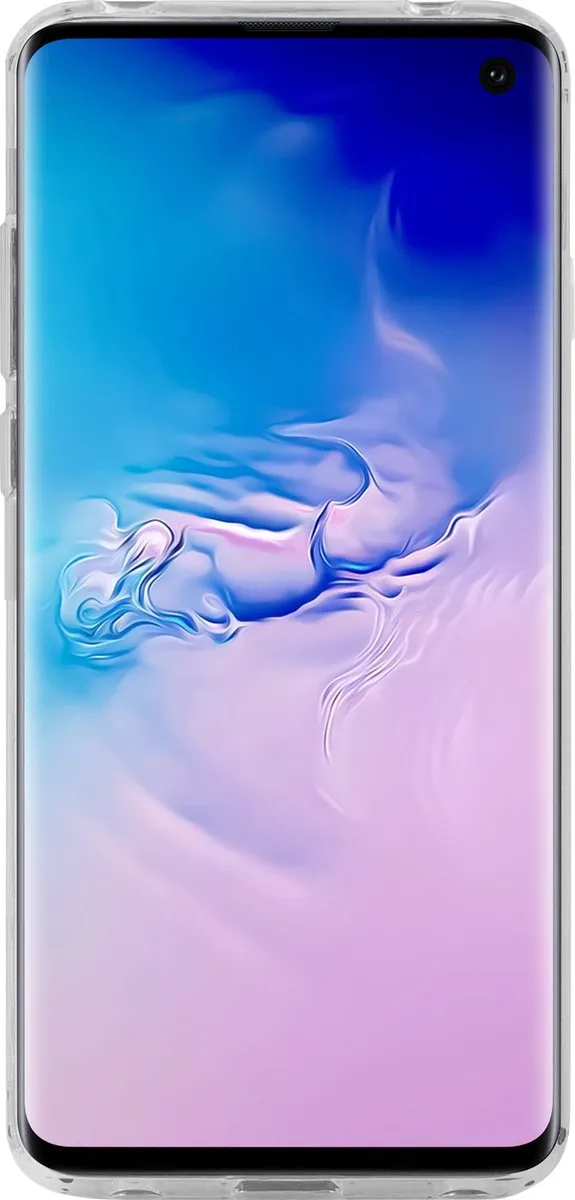 Azuri Samsung Galaxy S10 Hoesje AZTPUSAG973-TRA - Transparant