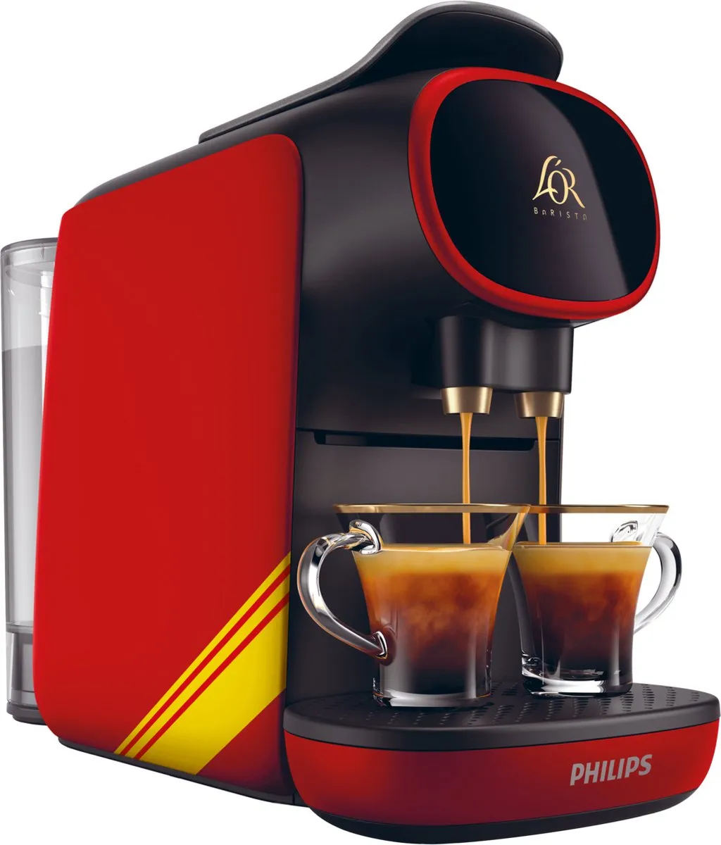 Philips L'Or Barista LM9012/51 Koffiecupmachine - Rood & Zwart