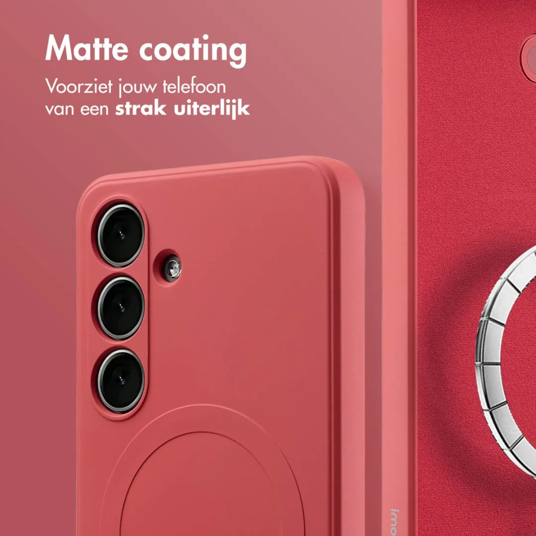 Imoshion Hoesje Samsung Galaxy S24 Plus - Dusty Rose - MagSafe