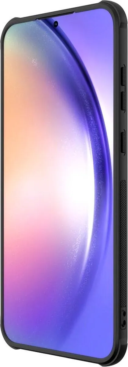 Nillkin Super Frosted Shield Hoesje Samsung Galaxy A55 - Zwart