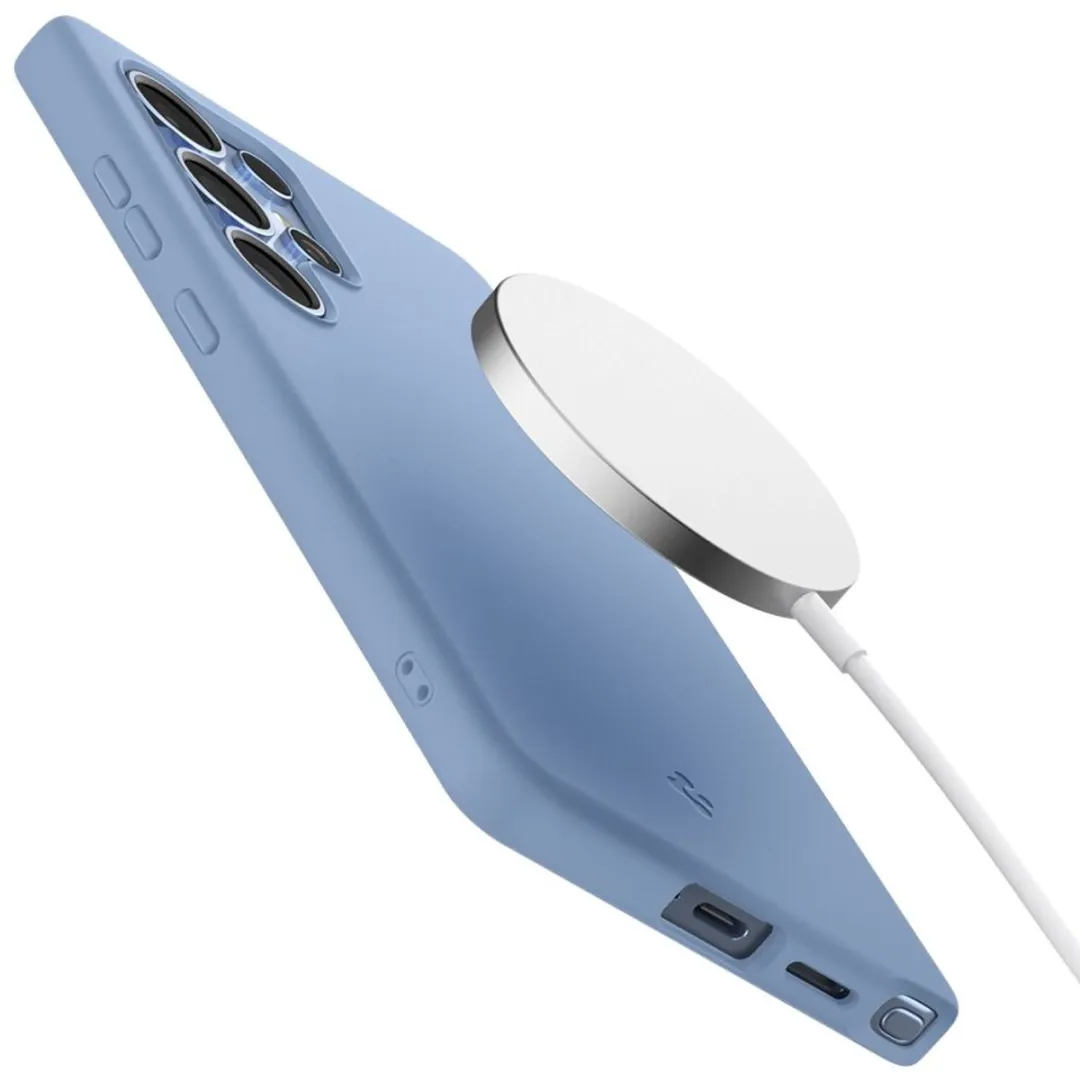 Spigen Siliconen Magsafe Case Galaxy S25 Ultra - Transparent