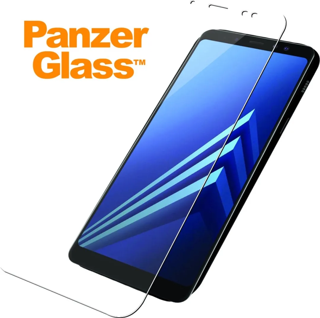 PanzerGlass Ultra-Clear Schermbeschermer Samsung Galaxy A8+ (2018) - Zwart