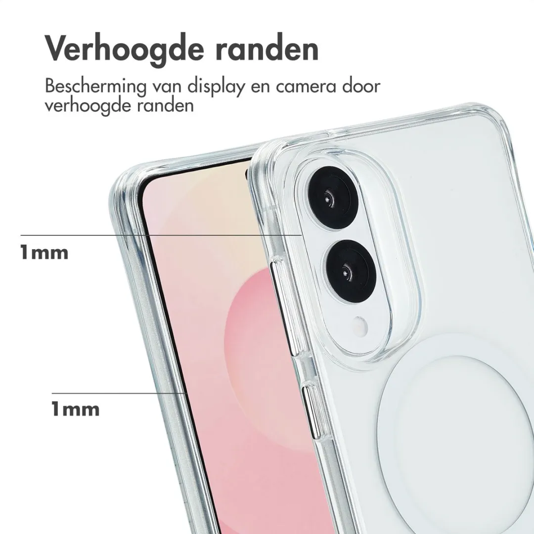 Imoshion Hoesje Samsung Galaxy S25 Edge - Magnetisch - Transparant