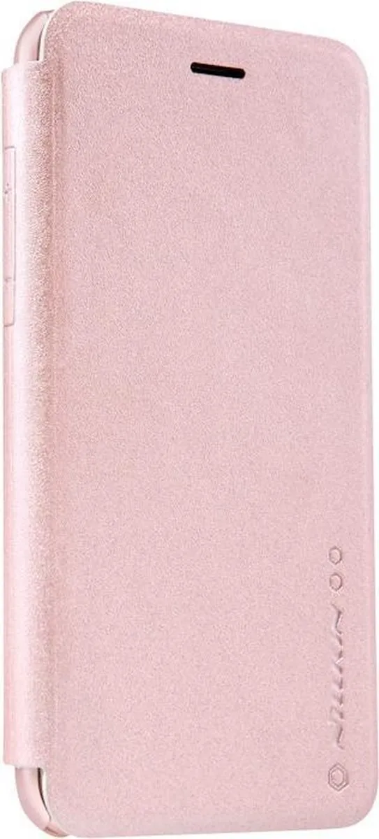 Nillkin New Sparkle PU Leder BookCase iPhone 6/6S - Roségoud - afbeelding 3 van 6