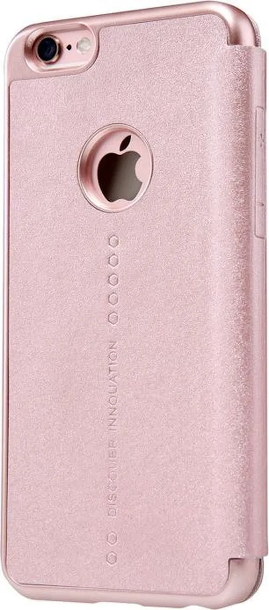 Nillkin New Sparkle PU Leder BookCase iPhone 6/6S - Roségoud - afbeelding 4 van 6