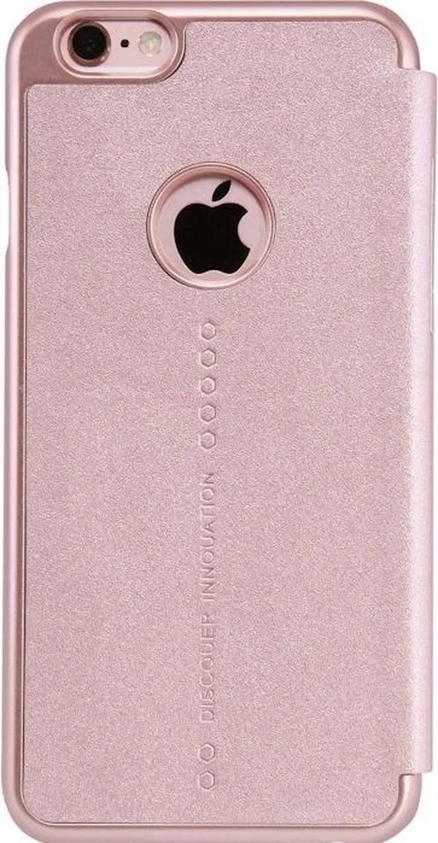 Nillkin New Sparkle PU Leder BookCase iPhone 6/6S - Roségoud - afbeelding 2 van 6