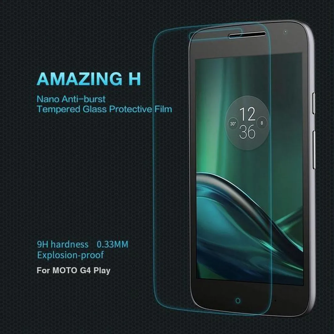 Nillkin Tempered Glass Screenprotector Motorola Moto G4 Play - afbeelding 5 van 6