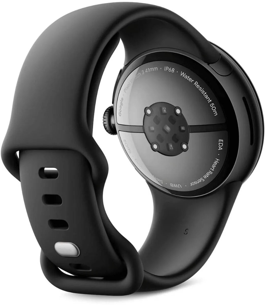 Google Pixel Watch 3 45mm LTE - Zwart
