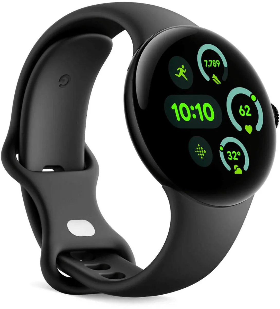 Google Pixel Watch 3 45mm LTE - Zwart