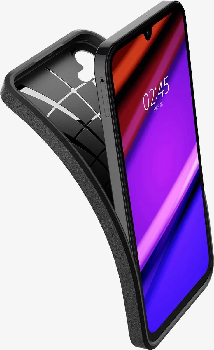Spigen Core Armor ACS07245 Hoesje - Samsung Galaxy A15 - Zwart