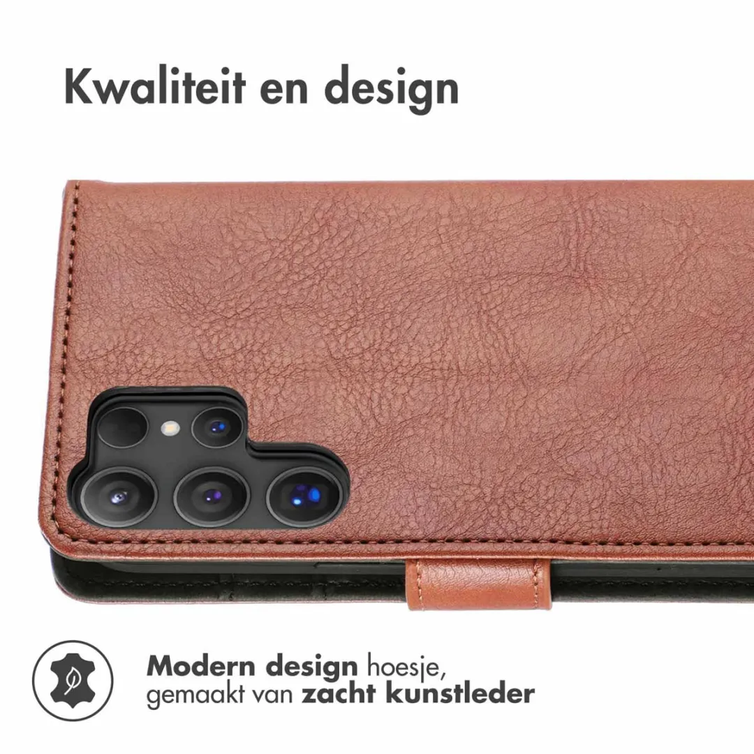 Imoshion Hoesje Samsung Galaxy S25 Ultra - 3 Pasjes - Bruin