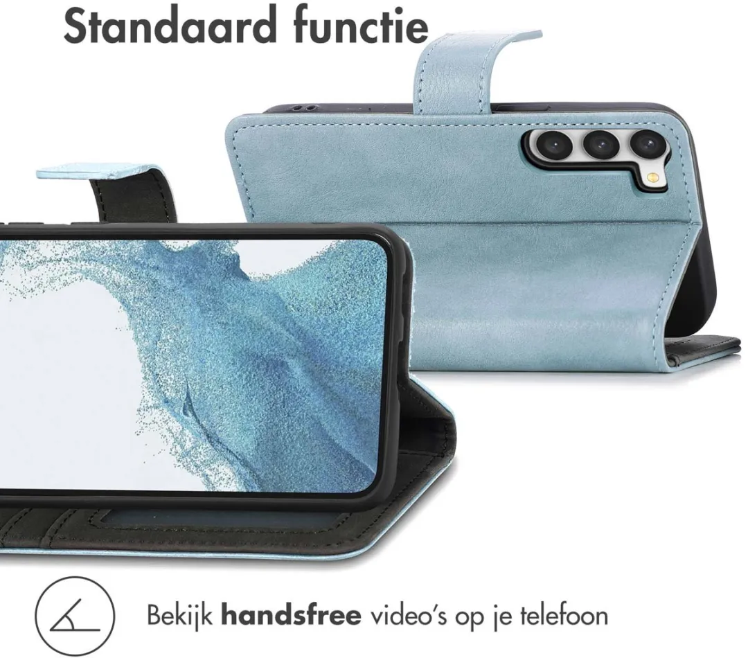 Imoshion Hoesje Samsung Galaxy S23 - 3 Pasjes - Lichtblauw