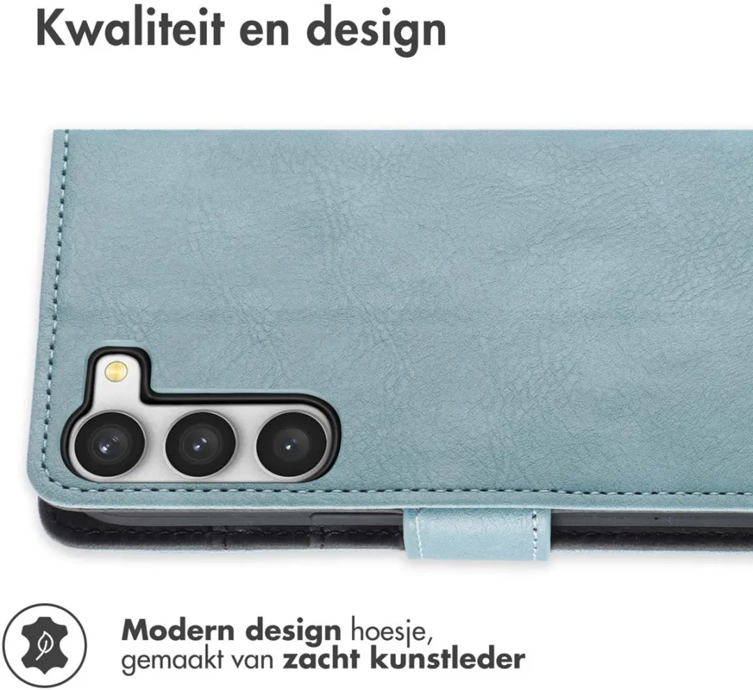 Imoshion Hoesje Samsung Galaxy S23 - 3 Pasjes - Lichtblauw