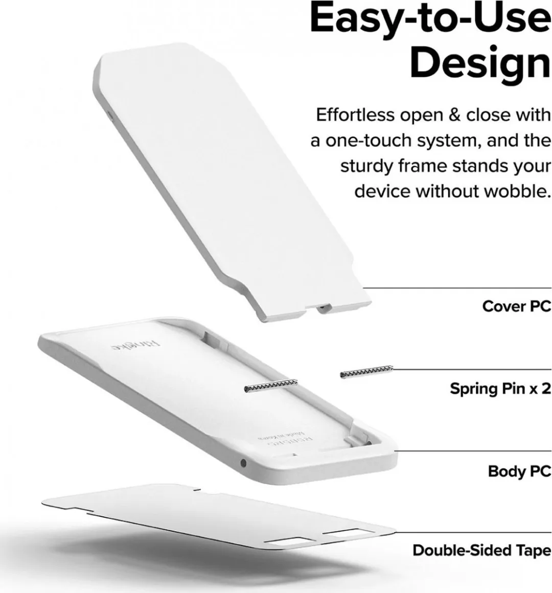 Ringke Outstanding Mini Kickstand - Telefoonhoesje - Zwart - afbeelding 6 van 6