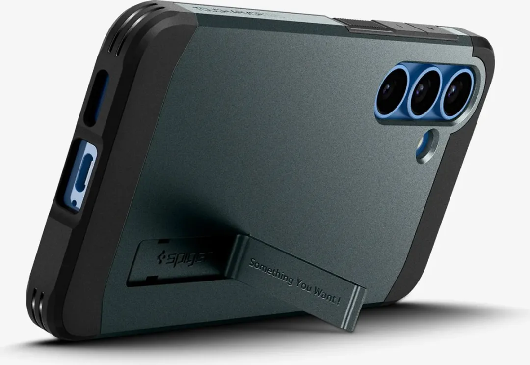 Spigen Tough Armor 13257 Hoesje - Abyss Groen