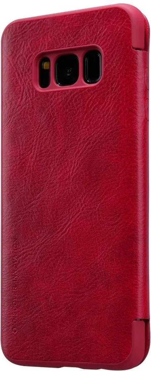 Nillkin Qin Series Hoesje Samsung Galaxy S8+ - Rood - afbeelding 4 van 5