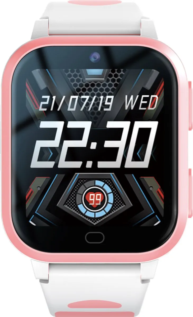 GPSHorlogeKids Yoda 4G Kinderhorloge - Roze - afbeelding 6 van 6