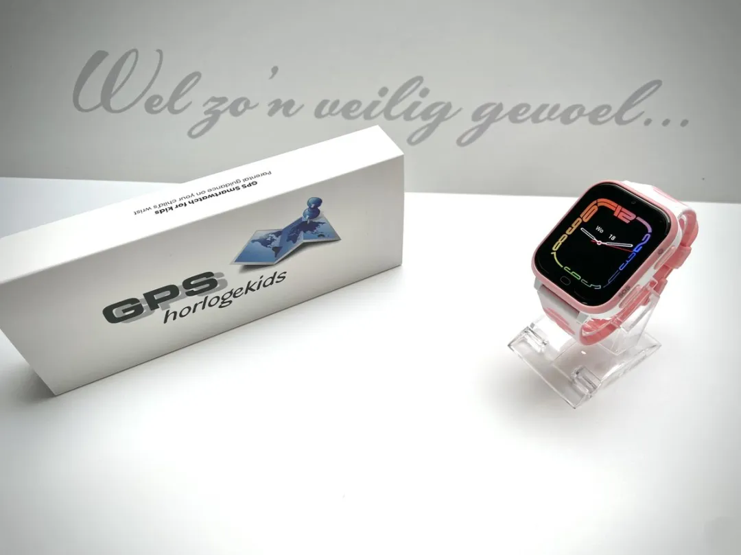 GPSHorlogeKids Yoda GPS Horloge - 4G Videobellen - Roze