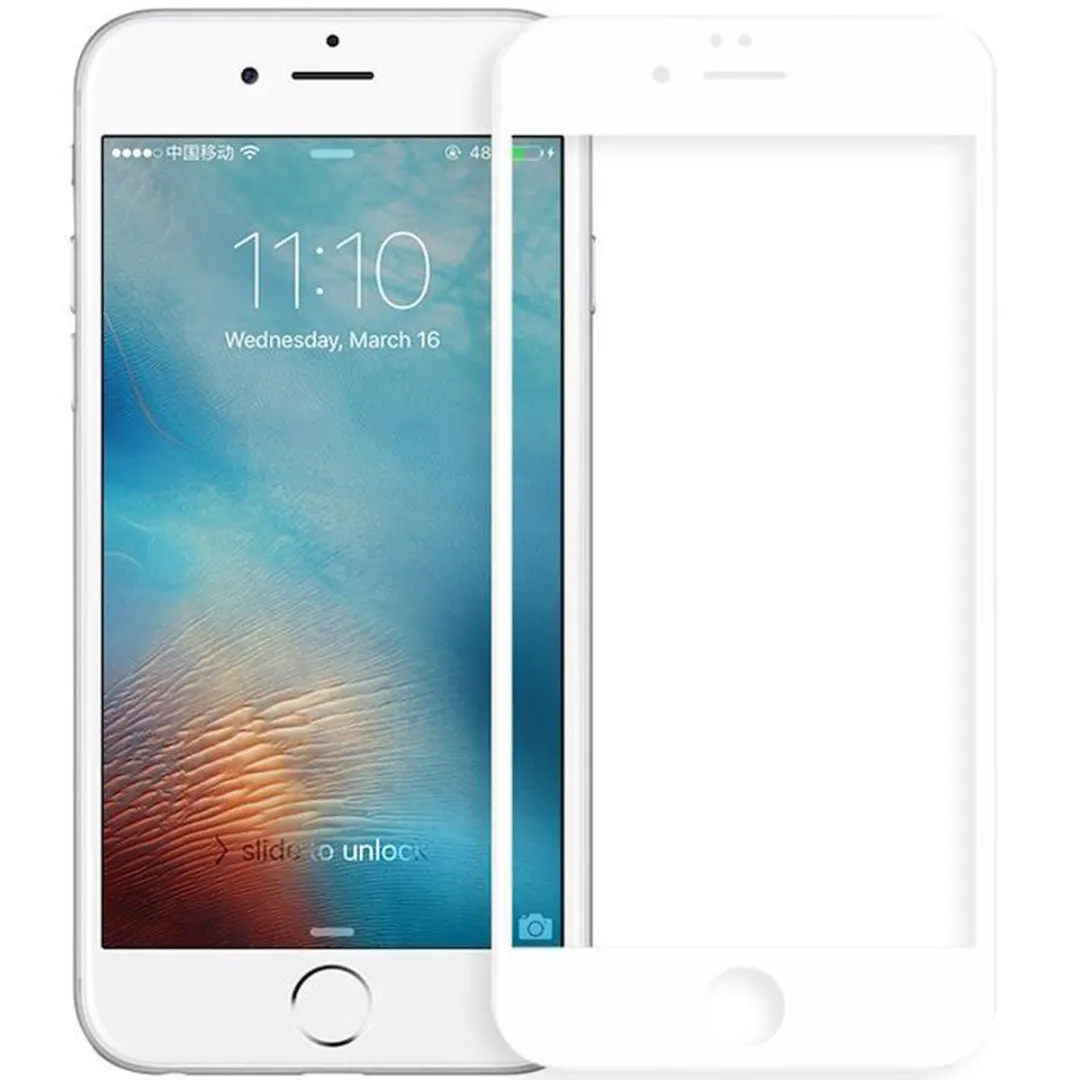 Nillkin Full Face 3D AP+ PRO Glas iPhone 6/6s - Wit - afbeelding 5 van 6