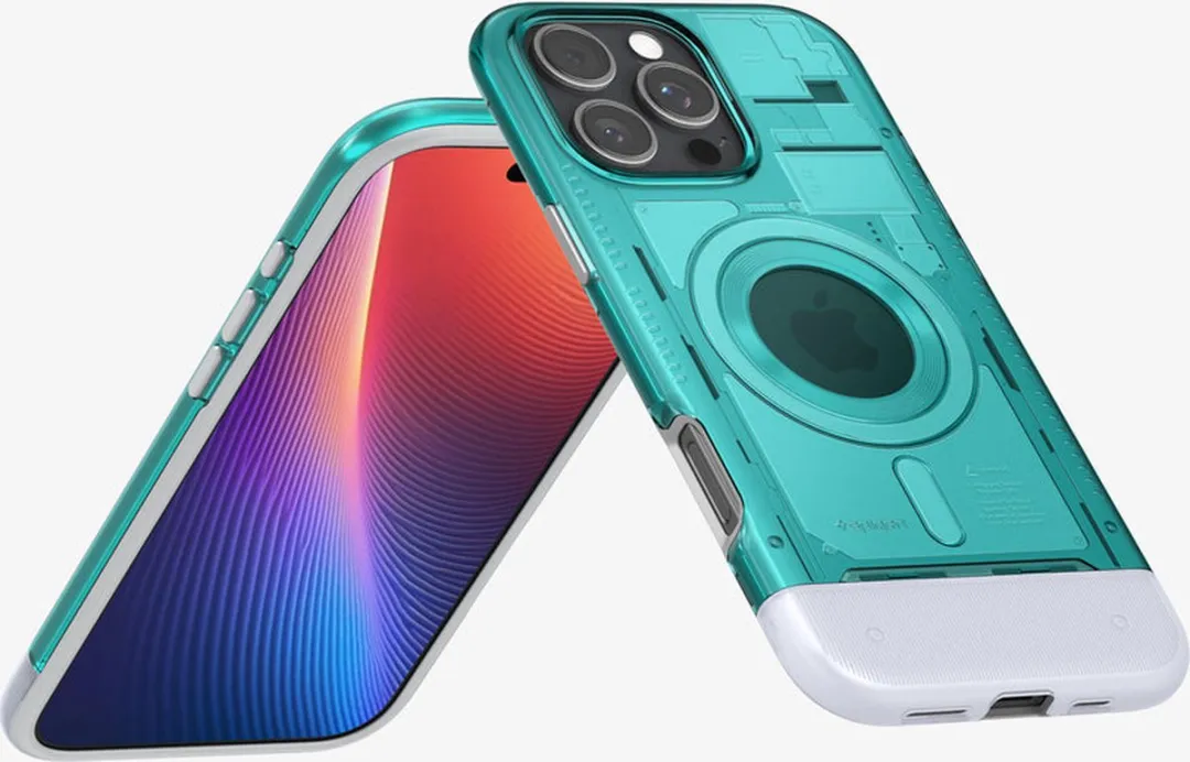 Spigen Classic C1 MagFit Hoesje iPhone 16 Pro - Blauw