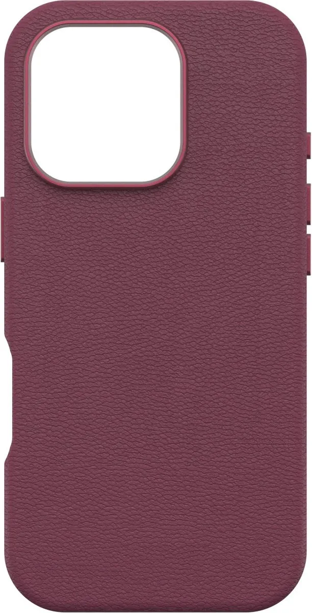 OtterBox Symmetry Cactus Leather Hoesje iPhone 16 Pro - Rood - 77-96313