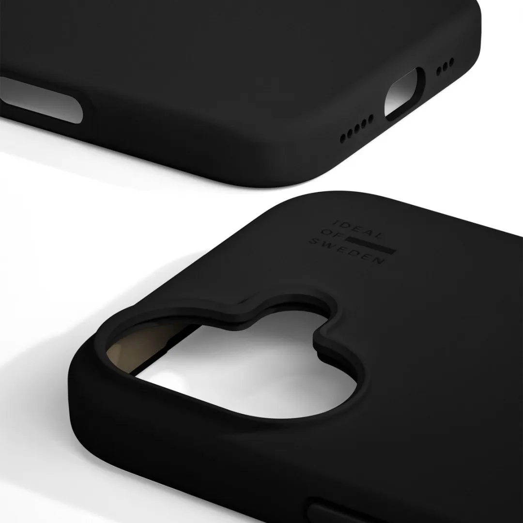 iDeal of Sweden iPhone 17 Silicone Hoes - Zwart - IDSICMS-I2561-01